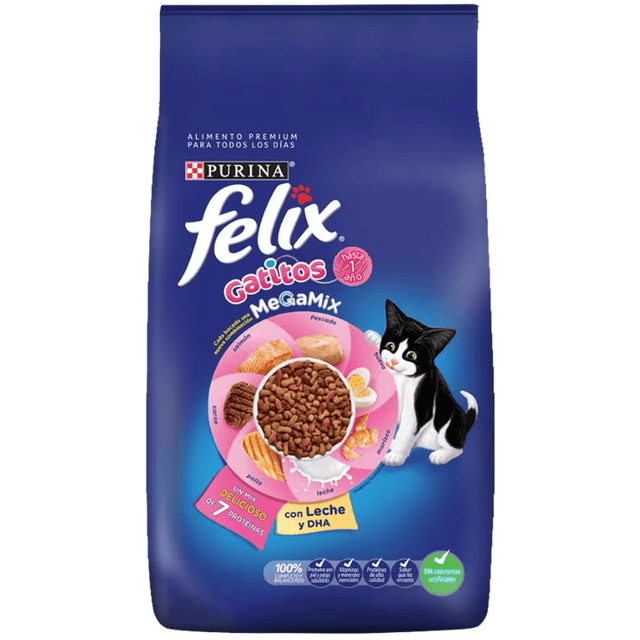 Felix Megamix Gatitos 15 Kg  Felix Megamix Gatitos 15 Kg