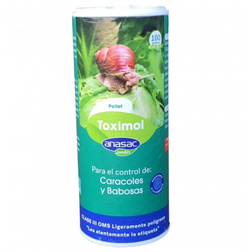 Anasac Jardin Toximol Pellet Control Babosas Y Caracoles 100Gr