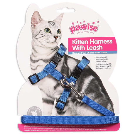 Collares, Correas y Arnés para Gatos Pawise Arnes Con Trailla Color Collares, Correas y Arnés para Gatos Pawise Arnes Con Trailla Color