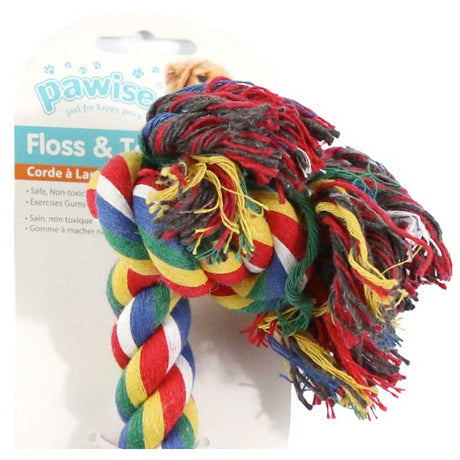 Mundo para Perros Pawise Cuerda 3 Nudos 40Cm Mundo para Perros Pawise Cuerda 3 Nudos 40Cm