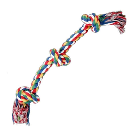 Mundo para Perros Pawise Cuerda 3 Nudos 40Cm Mundo para Perros Pawise Cuerda 3 Nudos 40Cm