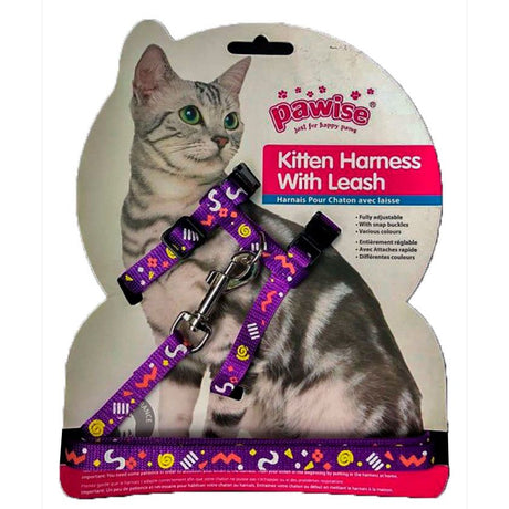 Collares, Correas y Arnés para Gatos Pawise Arnes Con Trailla Collares, Correas y Arnés para Gatos Pawise Arnes Con Trailla