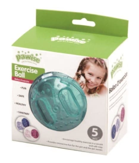 Pawise Bola De Ejercicio Para Animales Pequenos  Pawise Bola De Ejercicio Para Animales Pequenos