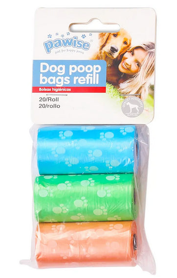 Bolsas para Fecas para Perros Pawise Bolsas Recoje Fecas 8 Rollos Bolsas para Fecas para Perros Pawise Bolsas Recoje Fecas 8 Rollos