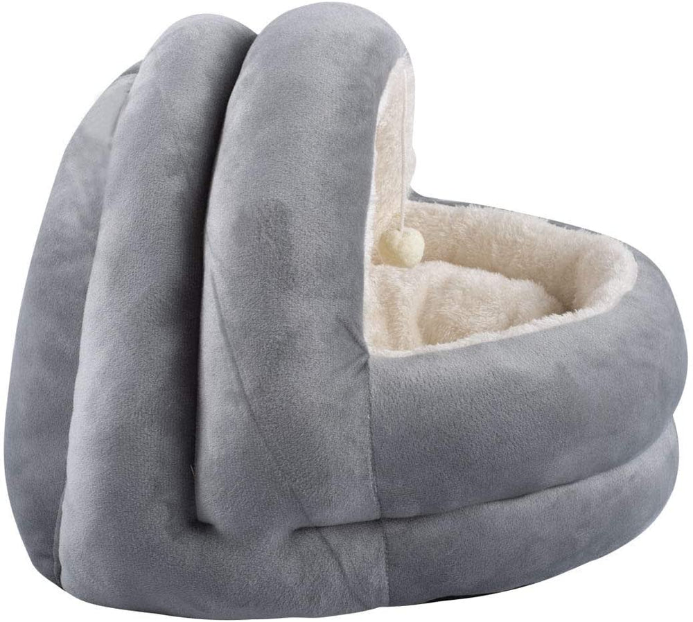 Pawise Cama Iglu Color Gris Para Gatos