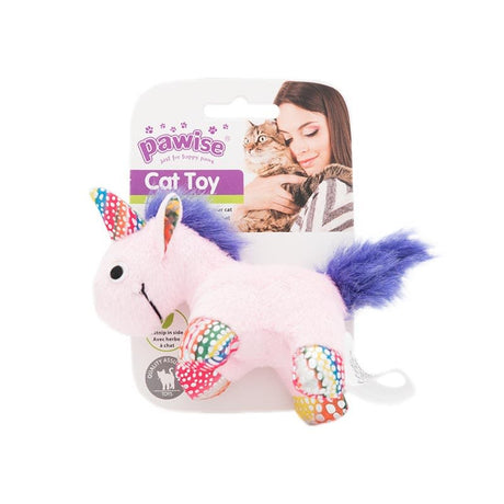 Juguetes y Accesorios para Gatos Pawise Peluche Unicornio Con Catnip Juguetes y Accesorios para Gatos Pawise Peluche Unicornio Con Catnip