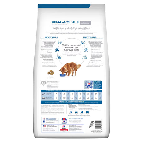 Alimento para Perros Hills Derm Complete 2.9Kg Alimento para Perros Hills Derm Complete 2.9Kg
