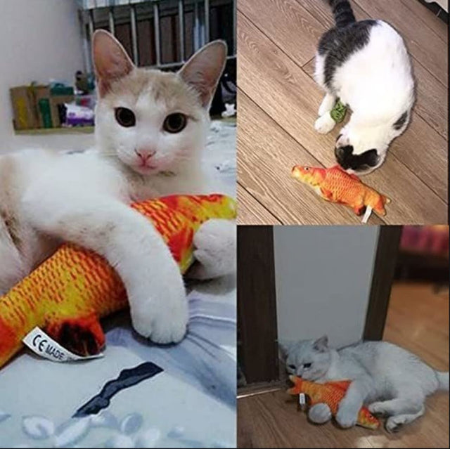 Peluche Pez Goldfish Con Catnip 30Cm Peluche Pez Goldfish Con Catnip 30Cm