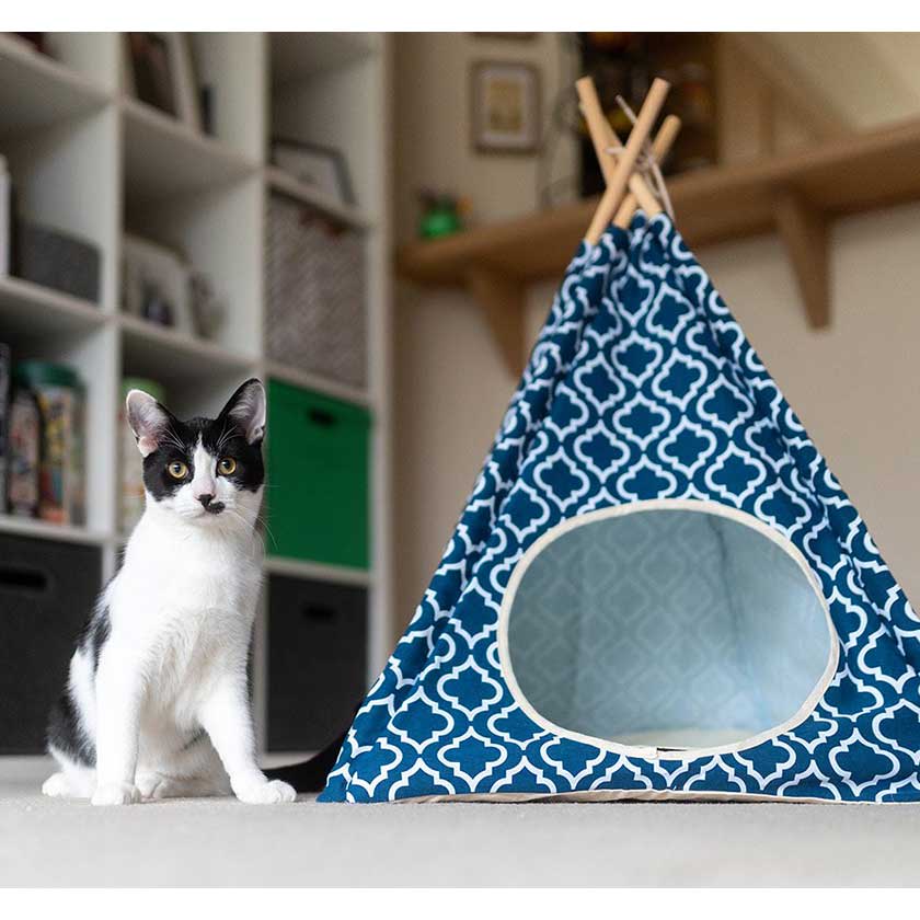 Play Carpa Teepee Classic Morroccan Navy