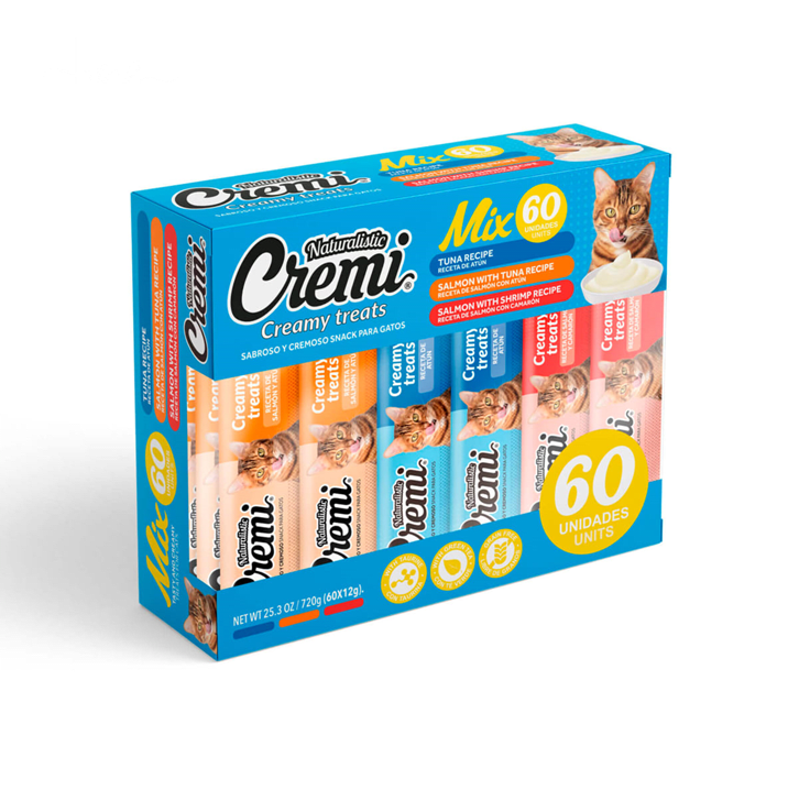 Naturalistic Cremi Box Fish Food Mix 720 Grs