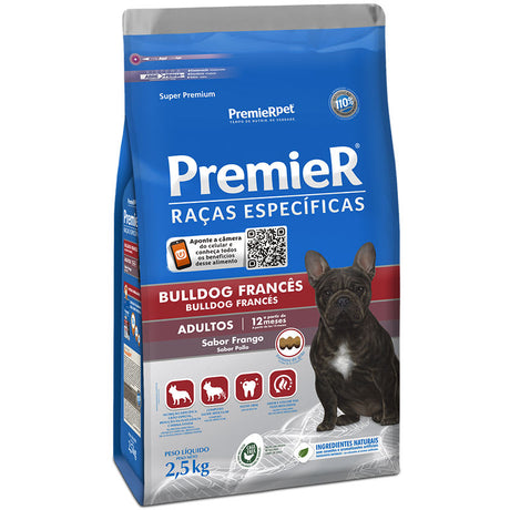 Alimento para Perros Premier Bulldog Frances Adulto 2 5Kg Alimento para Perros Premier Bulldog Frances Adulto 2 5Kg