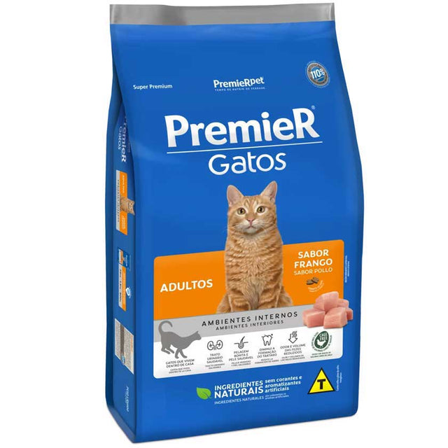 Premier Gatos Adultos Sabor Pollo 1 5Kg  Premier Gatos Adultos Sabor Pollo 1 5Kg