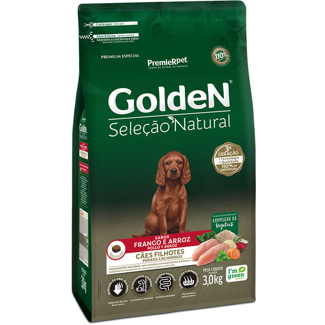 Premier Golden Para Perros Cachorros 3Kg  Premier Golden Para Perros Cachorros 3Kg