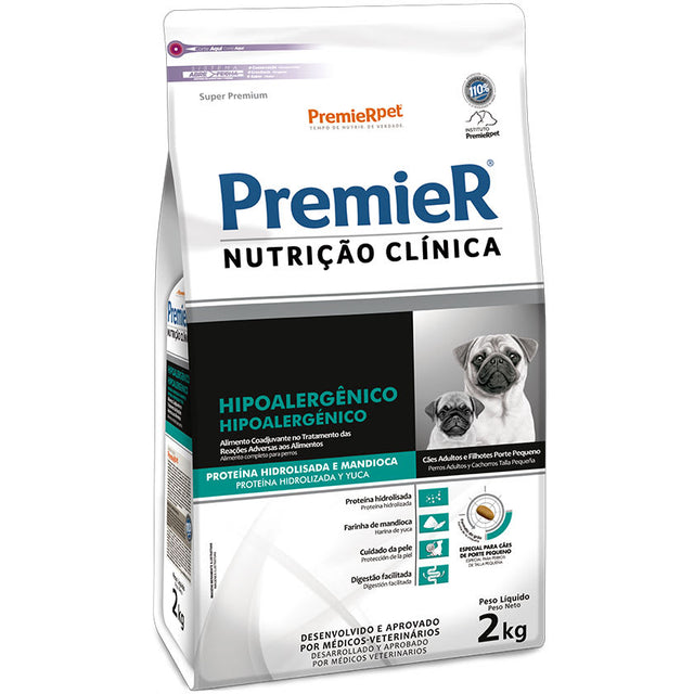 Premier Nutricion Clinica Para Perros Pequenos Hipoalergenico 2Kg Premier Nutricion Clinica Para Perros Pequenos Hipoalergenico 2Kg