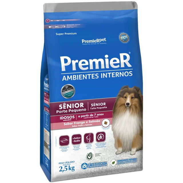 Premier Perros Senior Raza Pequena Sabor Pollo Y Salmon 2 5Kg Premier Perros Senior Raza Pequena Sabor Pollo Y Salmon 2 5Kg
