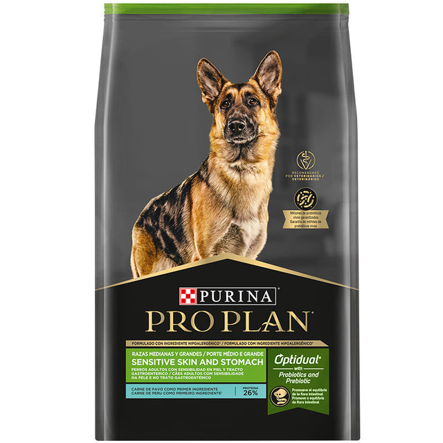 Pro Plan® Para Perros Sensitive Skin And Stomach Pavo Razas Medianas Y Grandes 3Kg Pro Plan® Para Perros Sensitive Skin And Stomach Pavo Razas Medianas Y Grandes 3Kg