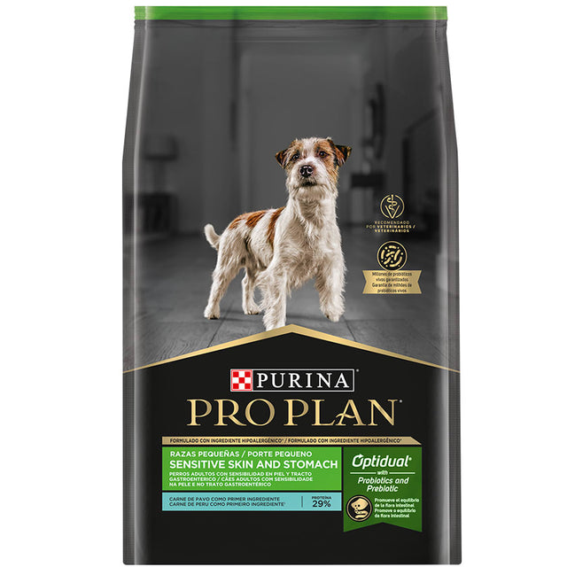 Pro Plan® Para Perros Sensitive Skin And Stomach Pavo Razas Pequenas 3Kg Pro Plan® Para Perros Sensitive Skin And Stomach Pavo Razas Pequenas 3Kg
