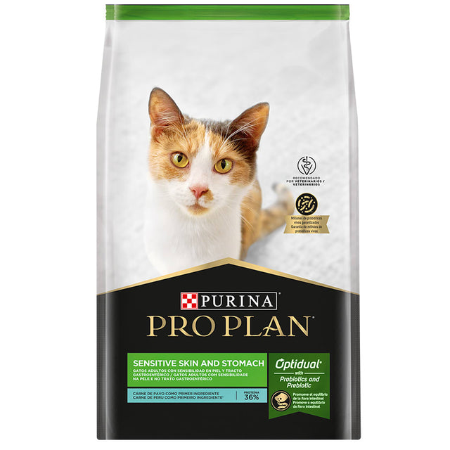Pro Plan Cat Sensitive Skin And Stomach 3Kg  Pro Plan Cat Sensitive Skin And Stomach 3Kg