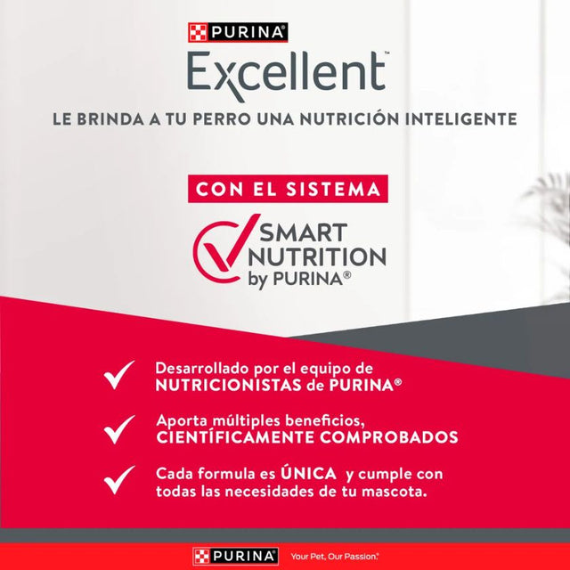 Purina Excellent® Adultos Piel Sensible Con Salmon 12Kg  Purina Excellent® Adultos Piel Sensible Con Salmon 12Kg