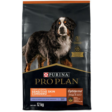 Pro Plan Perros Purina Pro Plan Adult Sensitive Skin Cordero Con Optiderma 12Kg Pro Plan Perros Purina Pro Plan Adult Sensitive Skin Cordero Con Optiderma 12Kg
