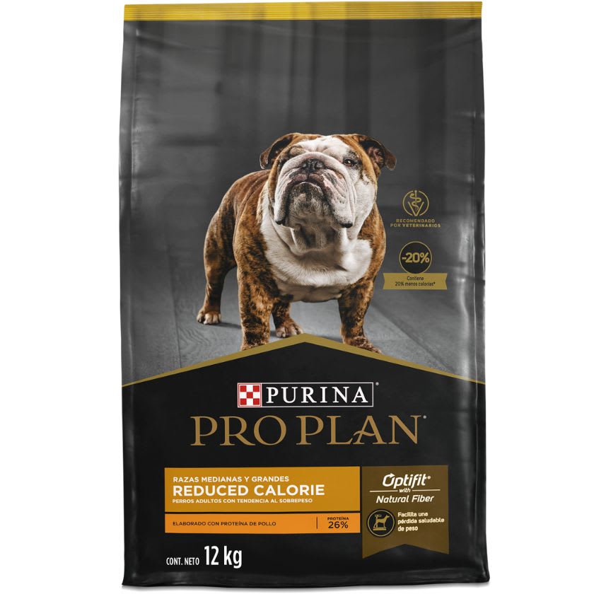 Purina Pro Plan Adulto Raza Mediana Y Grande Reduced Calorie 12 Kg