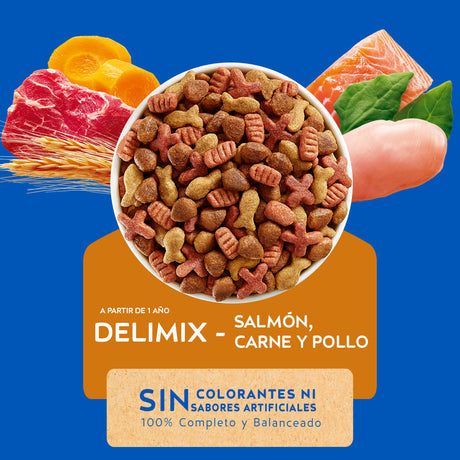 Alimento Seco para Gatos Purina Cat Chow Adultos Delimix Con Defense Plus 1Kg Alimento Seco para Gatos Purina Cat Chow Adultos Delimix Con Defense Plus 1Kg