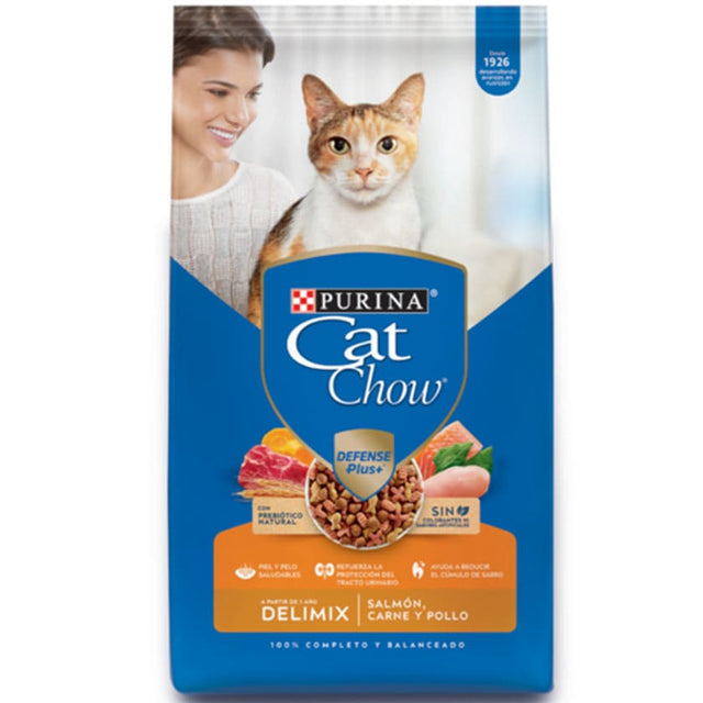 Purina Cat Chow Adultos Delimix Con Defense Plus 8Kg Purina Cat Chow Adultos Delimix Con Defense Plus 8Kg