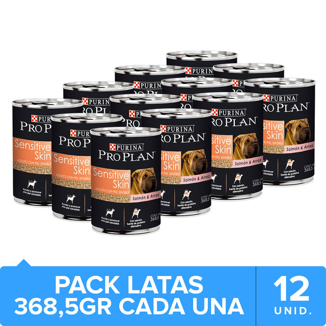 Purina Pro Plan Adult Sensitive Salmon Y Arroz 368 5Gr Pack 12 Unidades Purina Pro Plan Adult Sensitive Salmon Y Arroz 368 5Gr Pack 12 Unidades