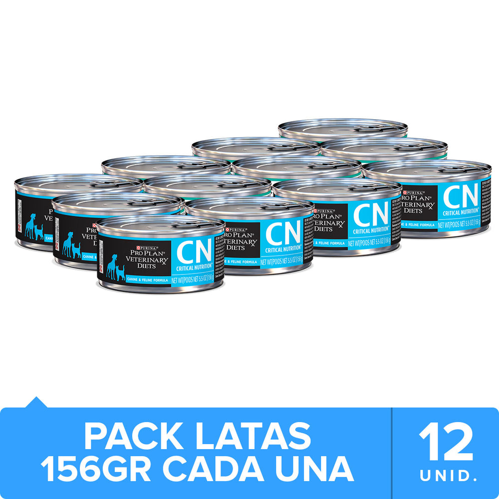 Purina Pro Plan Cn Critical Nutrition Canino Y Felino 156Gr X 12 Unidades