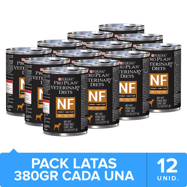 Purina Pro Plan Nf Kidney Function Canino Lata 380Gr Pack 12 Unidades  Purina Pro Plan Nf Kidney Function Canino Lata 380Gr Pack 12 Unidades