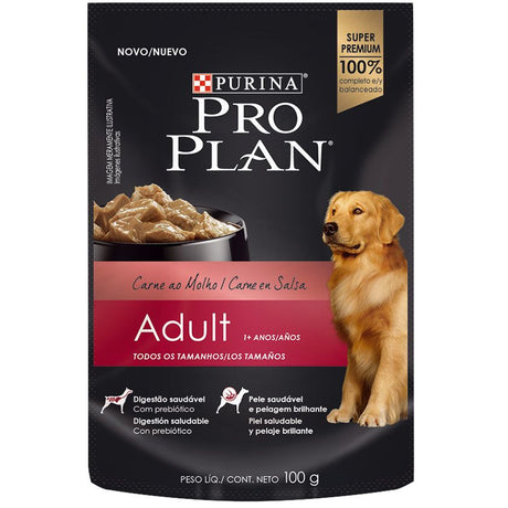 Juguetes de Inteligencia para Perros Purina Pro Plan Pouch Adult Dog Carne En Salsa 100Gr Juguetes de Inteligencia para Perros Purina Pro Plan Pouch Adult Dog Carne En Salsa 100Gr