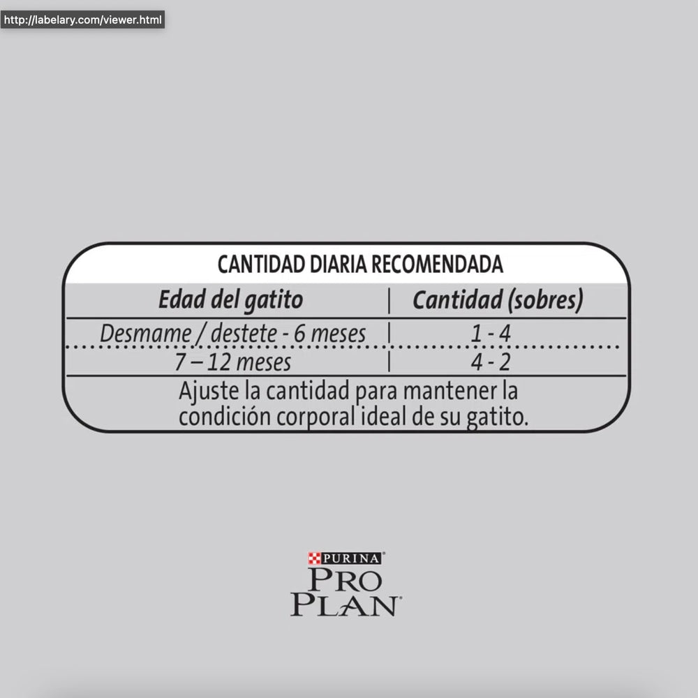 Purina Pro Plan Pouch Kitten Cat Pollo En Salsa 85Gr Pack 15 Unidades