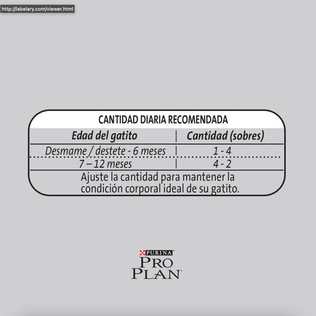 Purina Pro Plan Pouch Kitten Cat Pollo En Salsa 85Gr Pack 15 Unidades  Purina Pro Plan Pouch Kitten Cat Pollo En Salsa 85Gr Pack 15 Unidades