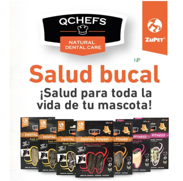 Snack Qchefs Dental Crocante Suave 75Gr Snack Qchefs Dental Crocante Suave 75Gr
