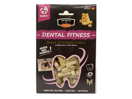 Salud y Bienestar para Gatos Qchefs Dental Snack Crocante Mmini Gato 60 Gr Salud y Bienestar para Gatos Qchefs Dental Snack Crocante Mmini Gato 60 Gr