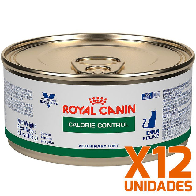 Royal Canin Latas Vet Diet Felino Calorie Control X 12 Unidades  Royal Canin Latas Vet Diet Felino Calorie Control X 12 Unidades