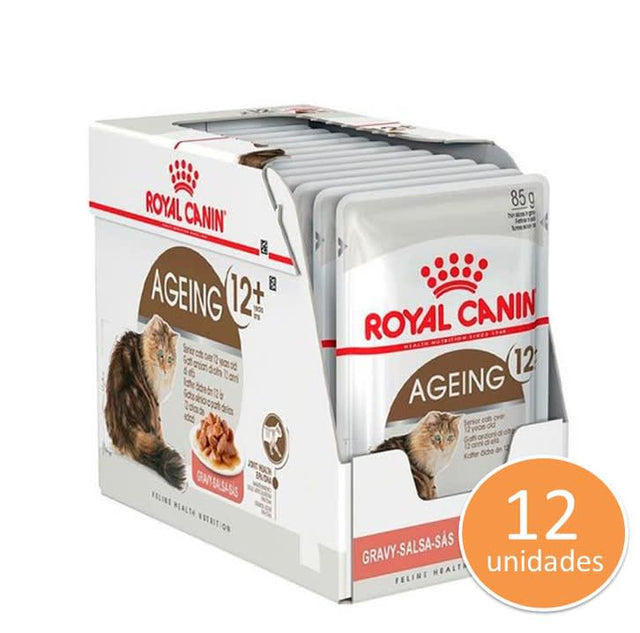 Royal Cat Ageing 12 Pouch X 12Un  Royal Cat Ageing 12 Pouch X 12Un