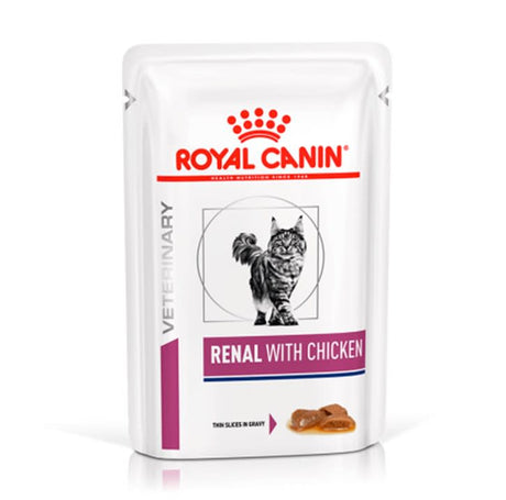 Alimento Húmedo para Gatos Royal Canin Pouch Vet Diet Felino Renal Pollo 85Gr Alimento Húmedo para Gatos Royal Canin Pouch Vet Diet Felino Renal Pollo 85Gr