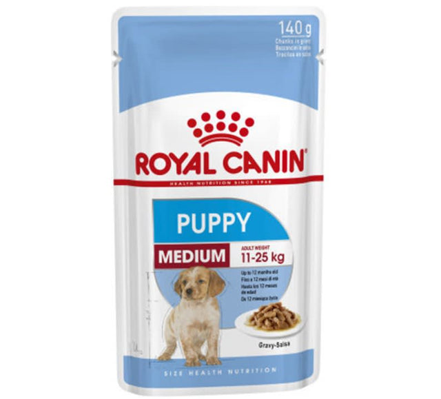 Royal Canin Medium Puppy Pouch 140Gr Royal Canin Medium Puppy Pouch 140Gr