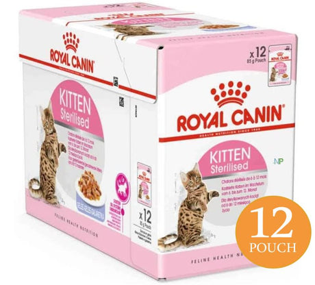 Alimento Húmedo para Gatos Royal Canin Cat Kitten Sterilized Pouch 85Gr X 12 Unidades Alimento Húmedo para Gatos Royal Canin Cat Kitten Sterilized Pouch 85Gr X 12 Unidades