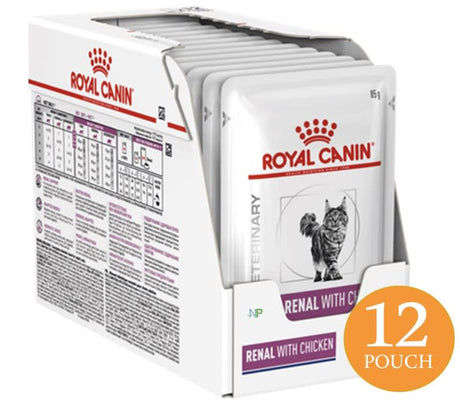 Alimento Húmedo para Gatos Royal Canin Pouch Vet Diet Felino Renal Pollo 85Gr X 12 Unidades Alimento Húmedo para Gatos Royal Canin Pouch Vet Diet Felino Renal Pollo 85Gr X 12 Unidades