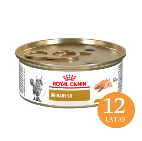 Alimento Húmedo para Gatos Royal Canin Latas Vet Diet Felino Urinary S O X 12 Un Alimento Húmedo para Gatos Royal Canin Latas Vet Diet Felino Urinary S O X 12 Un