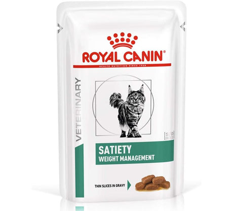 Alimento Húmedo para Gatos Royal Canin Pouch Vet Diet Felino Satiety 85Gr Alimento Húmedo para Gatos Royal Canin Pouch Vet Diet Felino Satiety 85Gr