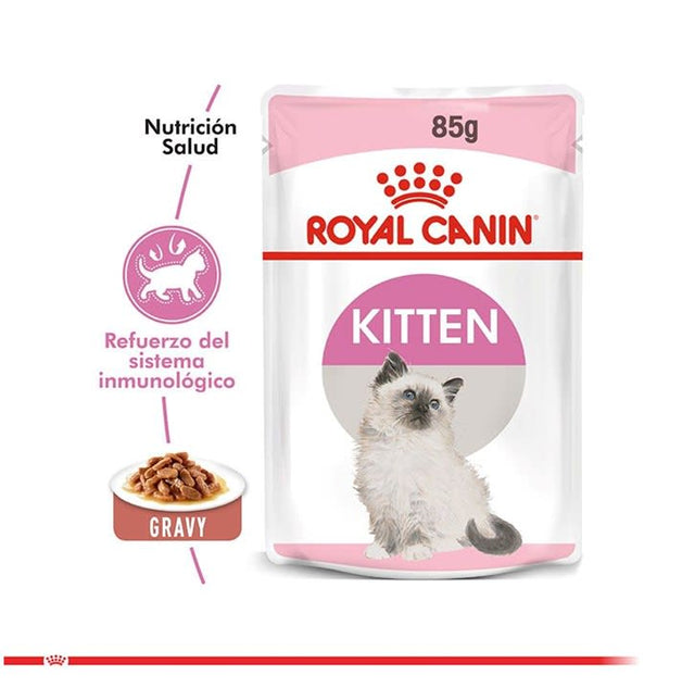 Royal Canin Cat Kitten Pouch 85Gr X 12 Unidades  Royal Canin Cat Kitten Pouch 85Gr X 12 Unidades