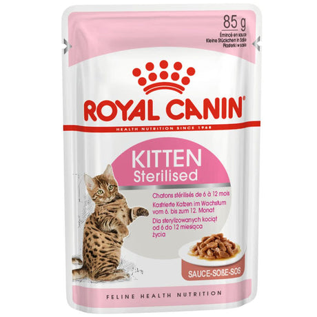 Alimento Húmedo para Gatos Royal Canin Cat Kitten Sterilized Pouch 85Gr Alimento Húmedo para Gatos Royal Canin Cat Kitten Sterilized Pouch 85Gr