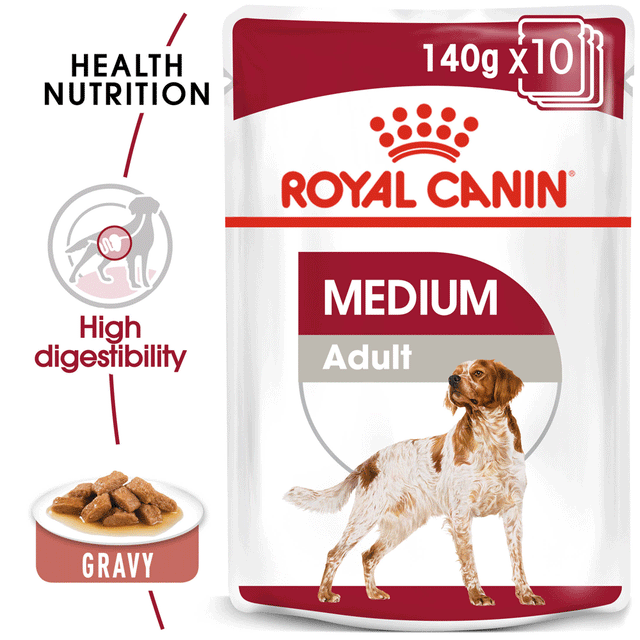Royal Canin Medium Adulto Pouch 140Gr Royal Canin Medium Adulto Pouch 140Gr
