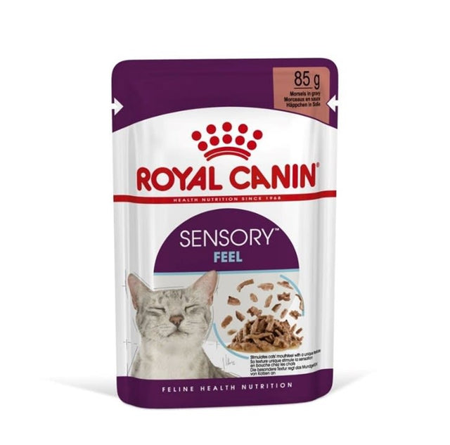 Royal Canin Sensory Feel Pouch 85Gr  Royal Canin Sensory Feel Pouch 85Gr