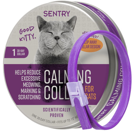 Salud y Bienestar para Gatos Sentry Calming Collar Calmante Para Gatos Salud y Bienestar para Gatos Sentry Calming Collar Calmante Para Gatos