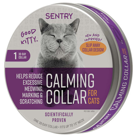 Salud y Bienestar para Gatos Sentry Calming Collar Calmante Para Gatos Salud y Bienestar para Gatos Sentry Calming Collar Calmante Para Gatos