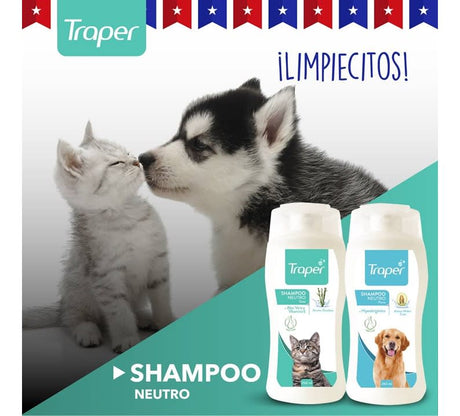 Higiene y Belleza para Perros Traper Shampoo Hipoalergenico 260Ml Higiene y Belleza para Perros Traper Shampoo Hipoalergenico 260Ml